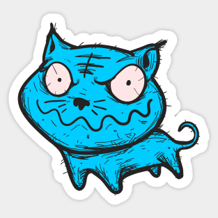 Bad Kitty Sticker